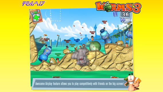 Worms 3 screenshot