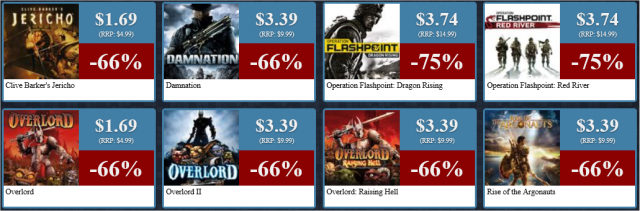 Get Games Codemasters Action Sale