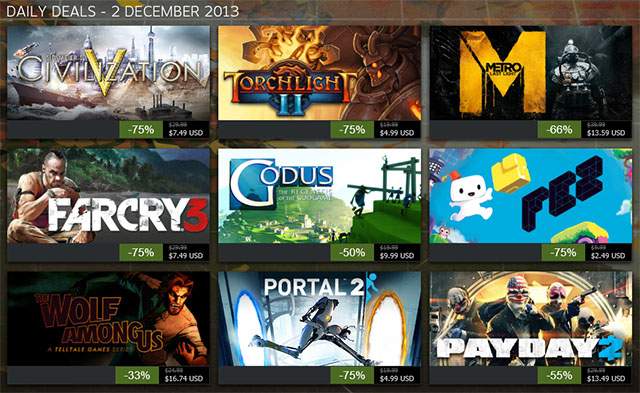 Steam Autumn Sale 2013 DAY 5
