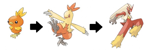 torchic-evolution