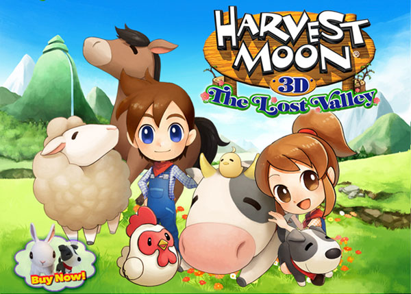 Harvest Moon: The Lost Valley ที่ Natsume Inc. ทำขึ้นมาเà¸à¸‡