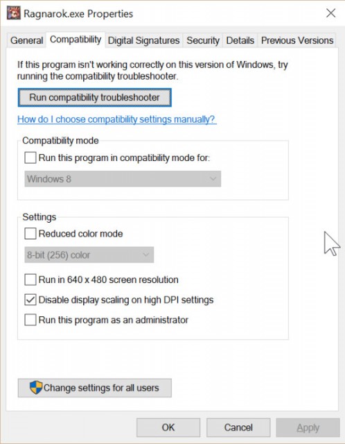 RO high-res compatibility