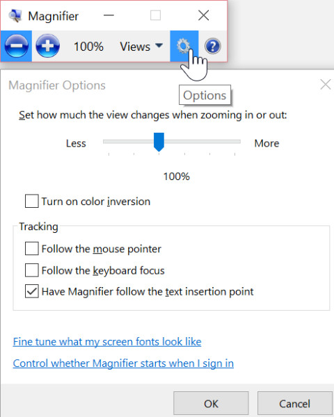 RO high-res magnifier