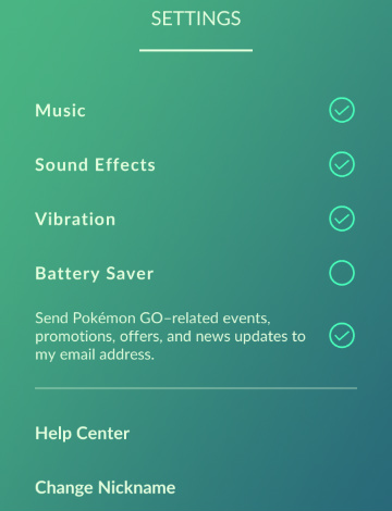 Pokemon GO change nickname