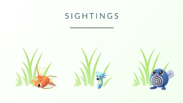 Pokemon GO nearby grass